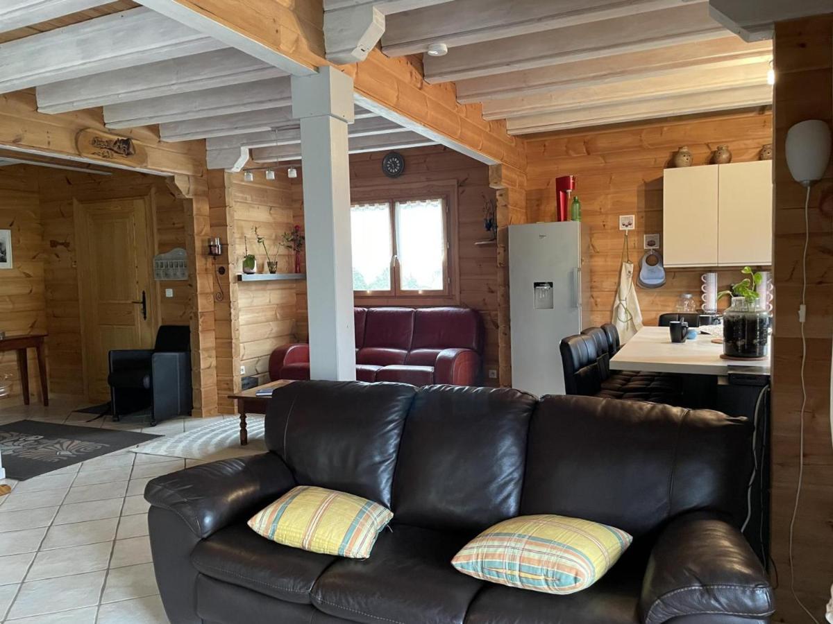 Chalet De Charme Avec Sauna Et Piscine Couverte, Proche De Vichy, Tout Confort, Animaux Acceptes - Fr-1-489-370 Vila Saint-Rémy-en-Rollat Exterior foto