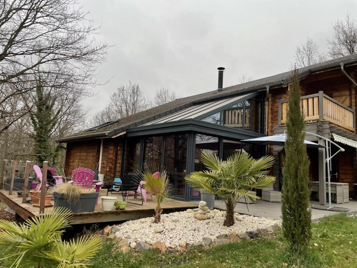 Chalet De Charme Avec Sauna Et Piscine Couverte, Proche De Vichy, Tout Confort, Animaux Acceptes - Fr-1-489-370 Vila Saint-Rémy-en-Rollat Exterior foto